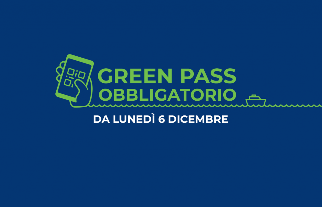 From Monday 6th of December it’s mandatory to show Green Pass