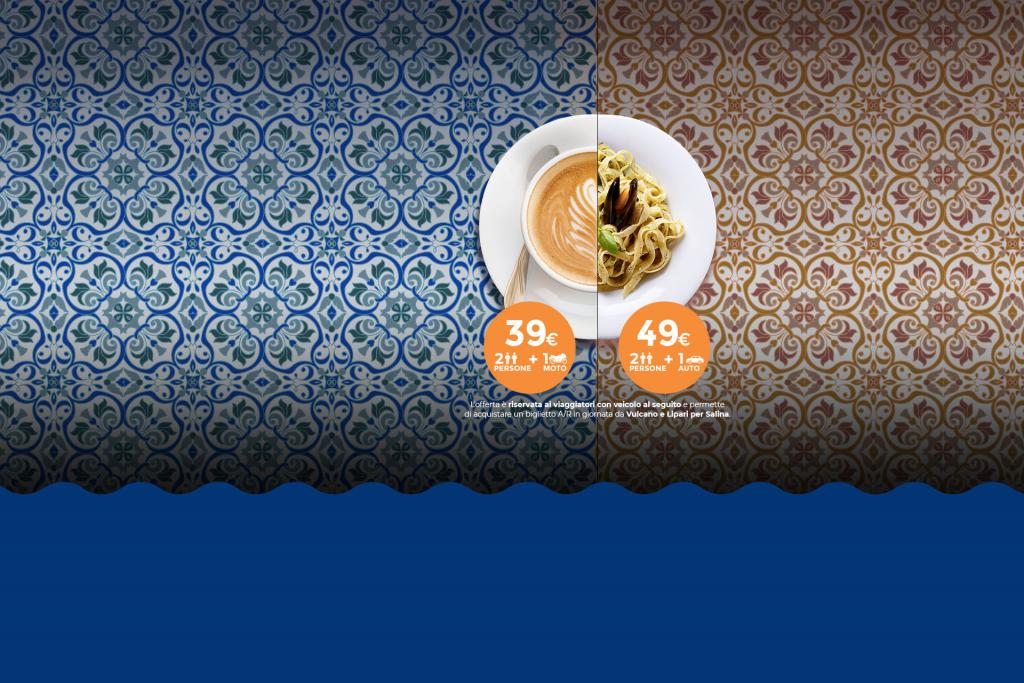 Lipari - Salina: A/R a partire da 39 €