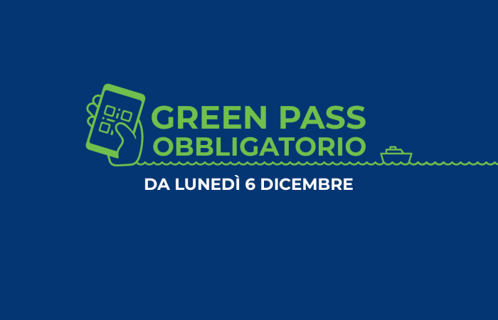 Da lunedì 6 dicembre obbligatorio il Green Pass anche per attraversare lo Stretto e raggiungere le isole minori